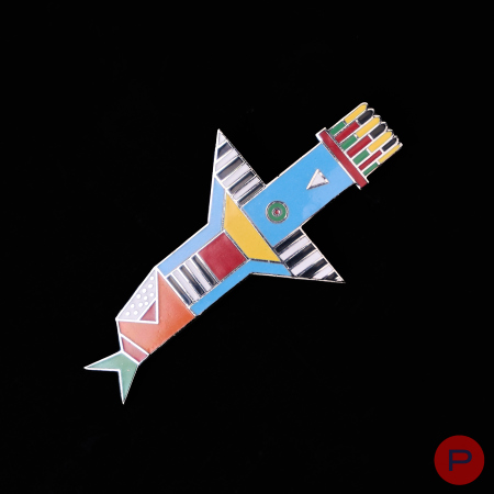 DU PASQUIER FOR ACME STUDIOS - 1986- BROCHE