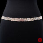 CHRISTIAN DIOR X JOHN GALLIANO - AUTOMNE-HIVER 2002/03- CEINTURE SAUTOIR