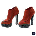 LOUIS VUITTON X MARC JACOBS - PAIRE D'ESCARPINS