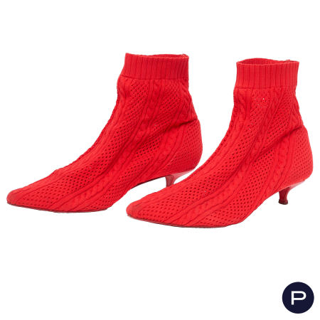 SONIA RYKIEL X JULIE DE LIBRAN - AUTOMNE-HIVER 2018/19 - PAIRE DE BOTTINES