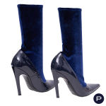 BALENCIAGA X DEMNA GVASALIA - AUTOMNE-HIVER 2016/17 - PAIRE DE BOTTINES