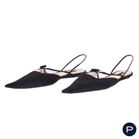 LOUIS VUITTON X MARC JACOBS - PAIRE DE SLING-BACK