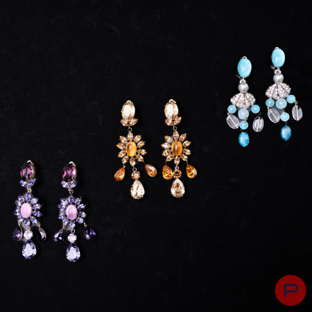 PHILIPPE FERRANDIS- BOUCLES D'OREILLES