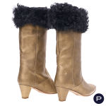 CHANEL X KARL LAGERFELD - 2000'S - PAIRE DE BOTTES