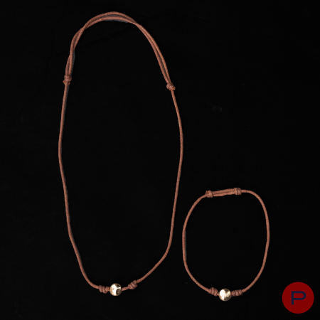 DODO POMELLATO- DEMI-PARURE, COLLIER, BRACELET