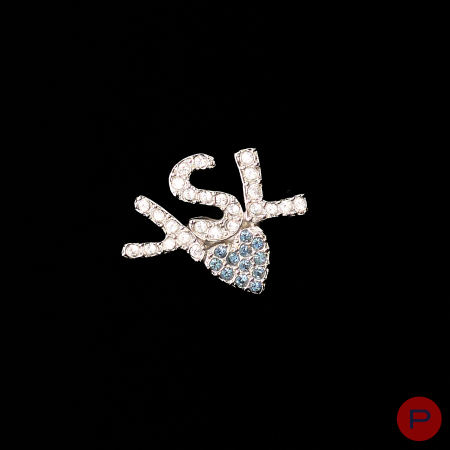 YVES SAINT LAURENT - 1980/90'S- BROCHE