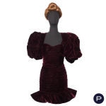 EMANUEL UNGARO COUTURE - CIRCA 1986 - ROBE