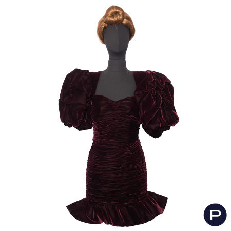 EMANUEL UNGARO COUTURE - CIRCA 1986 - ROBE