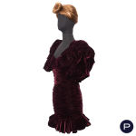 EMANUEL UNGARO COUTURE - CIRCA 1986 - ROBE