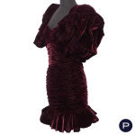 EMANUEL UNGARO COUTURE - CIRCA 1986 - ROBE