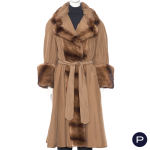 FENDI X TISSU LORO PIANA - PELISSE