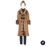 FENDI X TISSU LORO PIANA - PELISSE