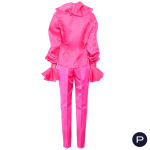 JACQUES FATH - CIRCA 1990 - ENSEMBLE, VESTE, CHEMISIER, PANTALON