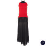 PACO RABANNE, VALENTINO LES TRICOTS - AUTOMNE-HIVER 2001/02 - HAUT, JUPE