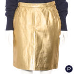 YVES SAINT LAURENT RIVE GAUCHE - CIRCA 1990 - JUPE