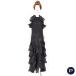 SAINT LAURENT RIVE GAUCHE - 1980'S - ROBE DU SOIR