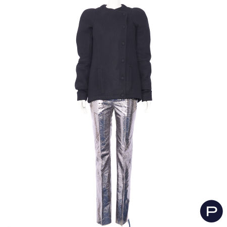 BALENCIAGA X NICOLAS GHESQUIÈRE - CIRCA 2008 - VESTE CROISÉE