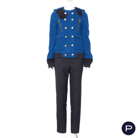 BALENCIAGA X NICOLAS GHESQUIÈRE - CIRCA 2007 - VESTE CROISÉE