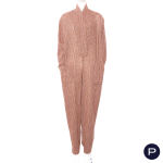 NORMA KAMALI - 1980'S - COMBINAISON-PANTALON