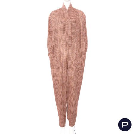 NORMA KAMALI - 1980'S - COMBINAISON-PANTALON