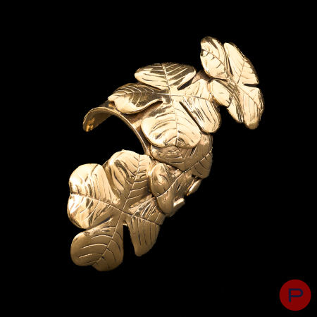 YVES SAINT LAURENT - CIRCA 1990- MANCHETTE