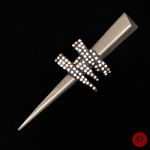 GIANNI VERSACE X UGO CORREANI  - PRINTEMPS-ÉTÉ 1987- BROCHE