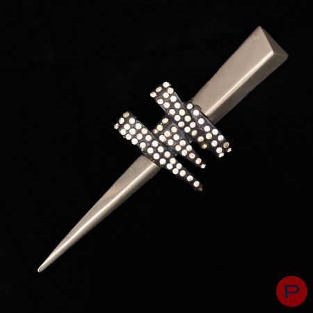 GIANNI VERSACE X UGO CORREANI  - PRINTEMPS-ÉTÉ 1987- BROCHE