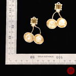 GIANNI DE LIGUORO - CIRCA 1980- BOUCLES D'OREILLES