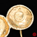 GIANNI DE LIGUORO - CIRCA 1980- BOUCLES D'OREILLES