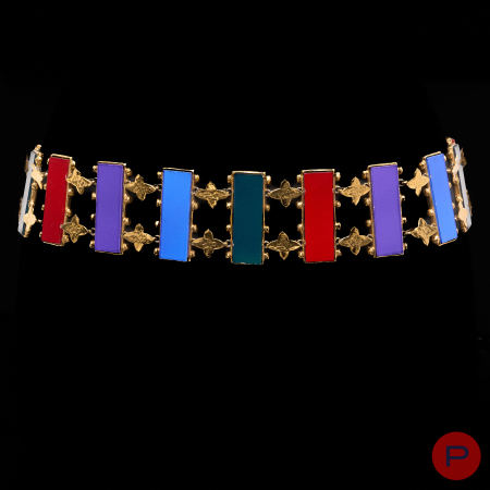 YVES SAINT LAURENT X ROBERT GOOSSENS - CIRCA 1994  - CEINTURE