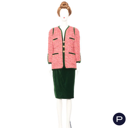 CHANEL BOUTIQUE X KARL LAGERFELD - 1980/90'S - TAILLEUR