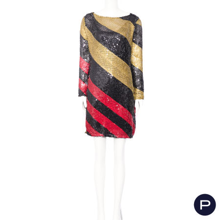 SONIA RYKIEL X JULIE DE LIBRAN - RESORT 2016 - ROBE, FOND DE ROBE