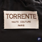TORRENTE HAUTE COUTURE - CIRCA 1990 - ROBE
