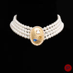 CHLOÉ X ATTRIBUÉ(E)(S), UGO CORREANI  - CIRCA 1980- COLLIER DE CHIEN