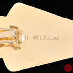 GIANNI VERSACE X UGO CORREANI  - CIRCA 1980- PAIRE DE BOUCLES D'OREILLES