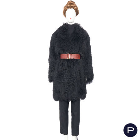 YVES SAINT LAURENT FOURRURES - 1980 - MANTEAU