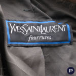 YVES SAINT LAURENT - 1980 - MANTEAU