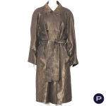 YVES SAINT LAURENT RIVE GAUCHE - 1990'S - PARDESSUS