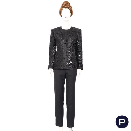 SAINT LAURENT RIVE GAUCHE - 1980'S - VESTE