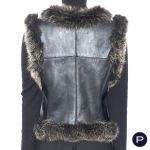 YVES SALOMON - VESTE SANS MANCHES