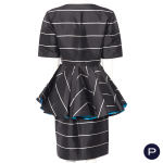 LANVIN - 1980'S - ENSEMBLE, VESTE, JUPE