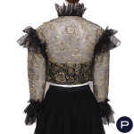 CHRISTIAN LACROIX - AUTOMNE-HIVER 1993/94 - BOLÉRO, BUSTIER