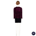 STUDIO COUTURE EMANUEL UNGARO, UNGARO PARALLÈLE - CIRCA 1990 - HAUT, JUPE