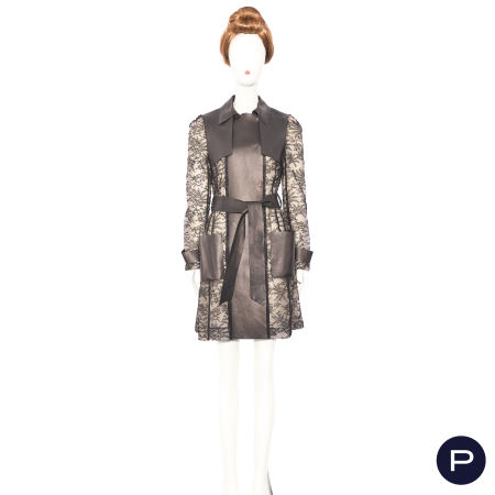 VALENTINO - 2010'S - MANTEAU CROISÉ