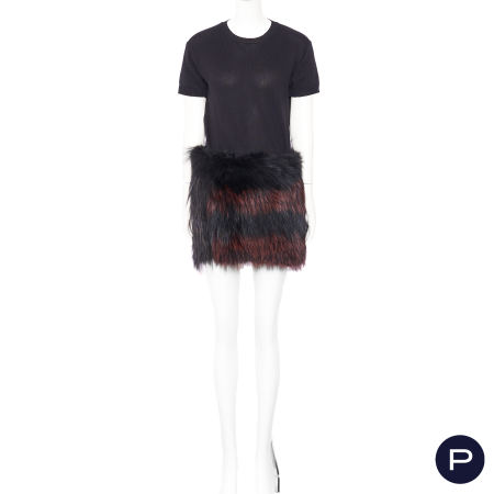 SONIA RYKIEL X JULIE DE LIBRAN - MINI-JUPE