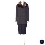 PRADA - CIRCA 2006 - MANTEAU CROISÉ
