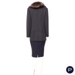 PRADA - CIRCA 2006 - MANTEAU CROISÉ