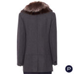 PRADA - CIRCA 2006 - MANTEAU CROISÉ