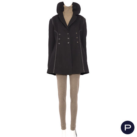 ALAÏA - MANTEAU CROISÉ