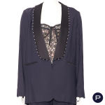 SONIA RYKIEL X JULIE DE LIBRAN - PRINTEMPS-ÉTÉ 2018 - VESTE SMOKING